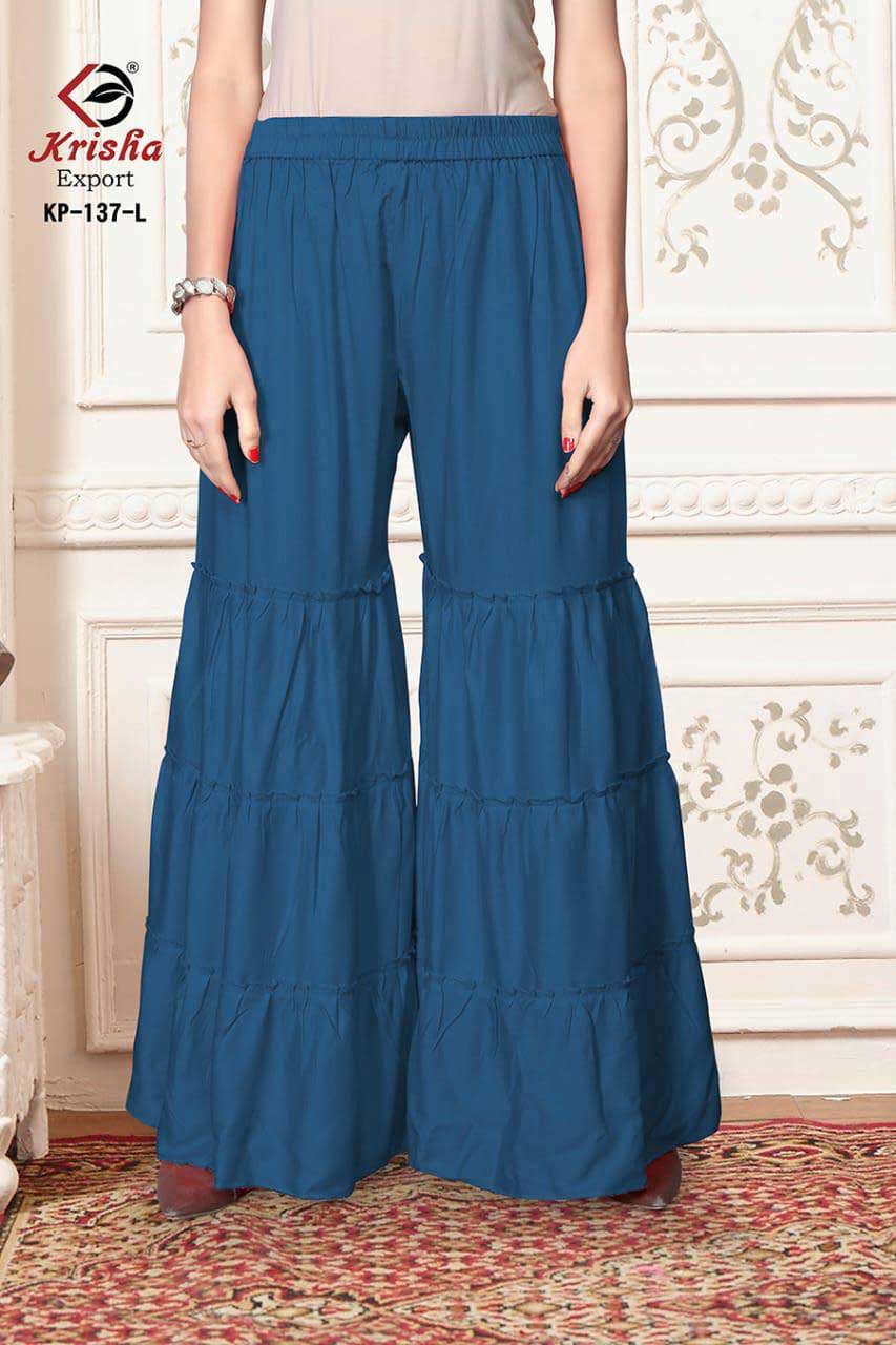 Sarara Vol-2 Krisha Export Rayon Sharara Manufacturer Sarara Vol-2 Krisha Export Rayon Sharara Manufacturer